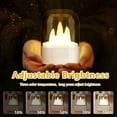 thumbnail image 4 of Luz nocturna para niños, luz nocturna recargable por USB con control táctil para bebé, luz nocturna LED portátil ajustable de tres colores montada en la pared, accesorios para habitación de bebé, 4 of 5