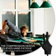 thumbnail image 4 of pitrice Improve Sh-ooting Precision With Three Finger Sport Gloves Finger Snooker Billiard Billiard Training grey Left, 4 of 6