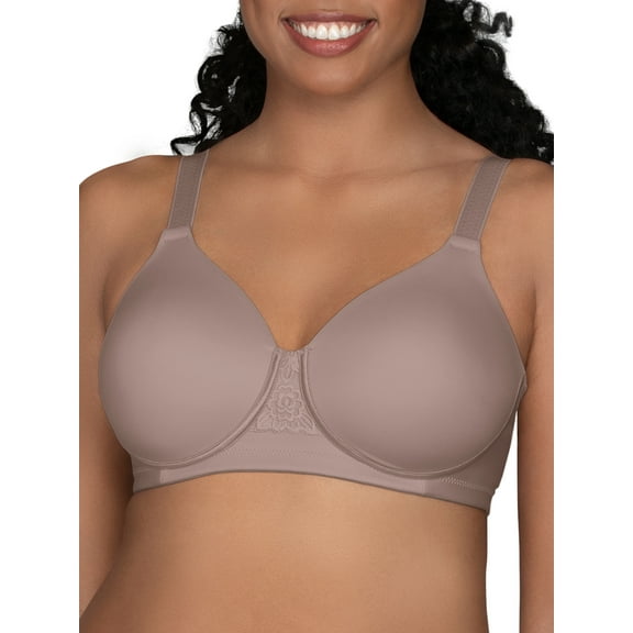 Women's Vanity Fair 71380 Beauty Back Full Figure Wirefree Bra (Toasted Coconut 42D)
