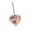 Bright, variant on Ywmsfl Love Heart Crystal Sun Catcher Hanging Decoration Great for Art Lovers and Couples Romantics Ambiances Creation Ornament