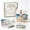 A, variant on Timeless American Destinations Sea Glass Art Kit, DIY Mosaic Craft Kit with Colorful Glass Stones, Coastal Art Project for Adults and Beginners, Handmade Decorative Wall Art Gift for Home Decor(C)