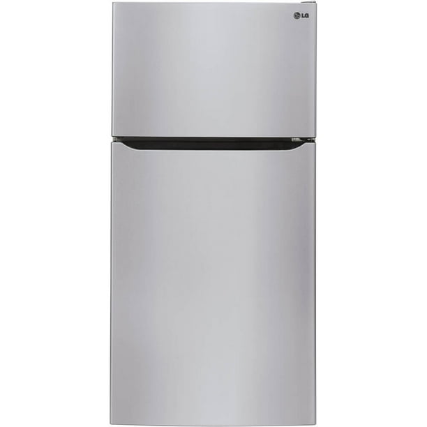 LG LTCS24223S 23.8 Cu. Ft. Stainless Top Freezer Refrigerator Walmart