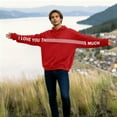 thumbnail image 5 of I Love You This Much Matching Hoodies for Couples Mens Women Hoodies Pullover Long Sleeve Fashion Casual Oversized Valentine'S Day Hoodies XXL, 5 of 5