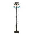 thumbnail image 5 of 58" High Pink/Blue Tiffany Pond Lily 3 Light Floor Lamp, 5 of 7