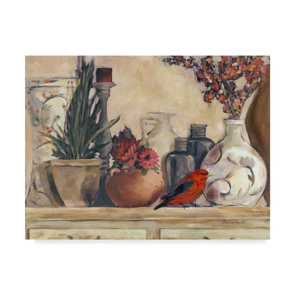 Trademark Fine Art 'Vases And Pots' Canvas Art by Marietta Cohen