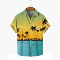 thumbnail image 2 of APEXFWDT Hawaiian Shirts for Men Short Sleeve Regular Fit Floral Shirts Tropical Button Down Holiday Beach Top, 2 of 5