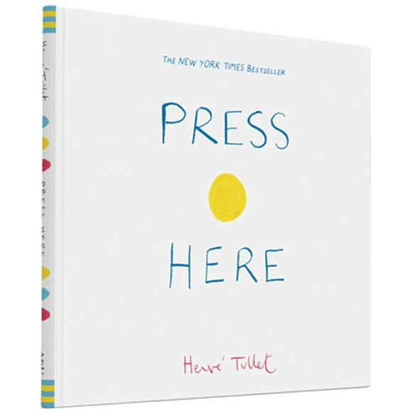 Pre-Owned Press Here (Hardcover 9780811879545) by Herve Tullet