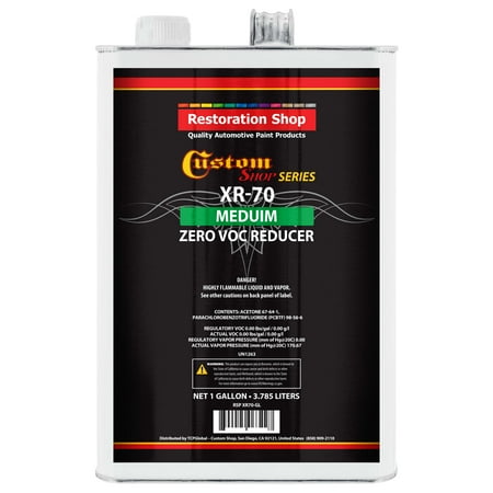 Restoration Shop/Custom Shop - XR70 Medium Zero V.O.C. Urethane Reducer (Gallon) for Automotive Paint Use