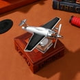 thumbnail image 4 of WHAMVOX  Solar Plane for Car Freshener Diffuser Stylish Airplane Decor Miss Man Silver, 4 of 8