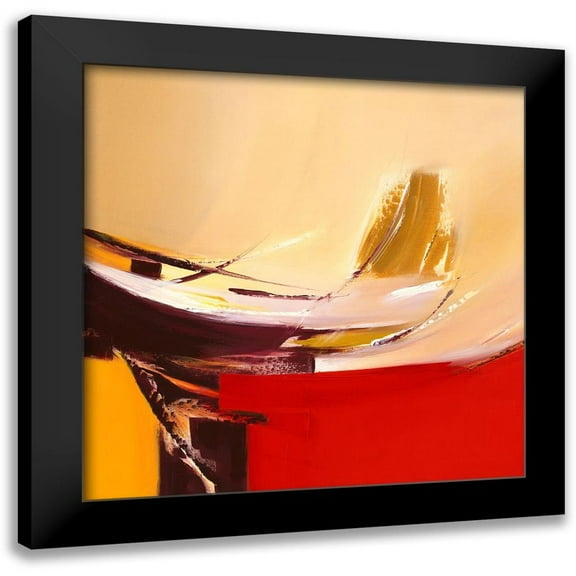 Ball, Veronique 12x12 Black Modern Framed Museum Art Print Titled - Quietude II