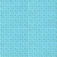 thumbnail image 1 of Ahgly Company Indoor Square Patterned Bright Turquoise Blue Area Rugs, 4' Square, 1 of 6