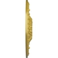thumbnail image 4 of 32 3/8"OD x 3 1/2"P Tristan Ceiling Medallion (Fits Canopies up to 6 1/4"), Hand-Painted Rich Gold, 4 of 6