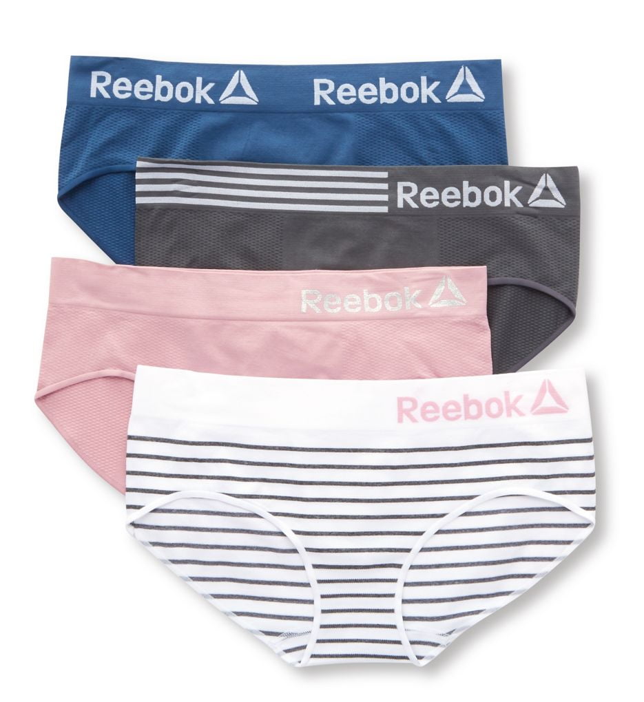 Reebok Women's Reebok UH106 Seamless Hipster Panty 4 Pack Walmart