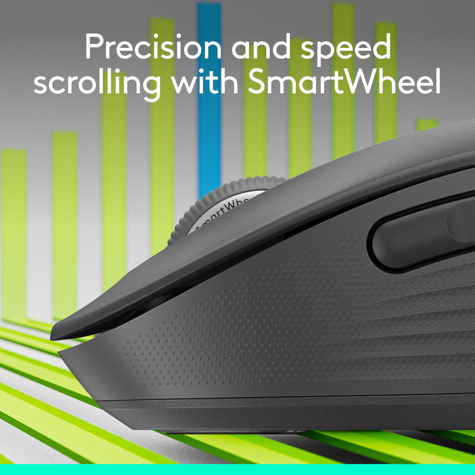 Logitech Signature M650 L Souris Sans Fil Grande Taille, Pour Mains Larges, Graphite
