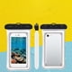 thumbnail image 5 of Funda para teléfono móvil con pantalla táctil, ideal para buceo, natación, 30 metros de resistencia IPX8, compatible con teléfonos de menos de 7 pulgadas. 2 fundas impermeables., 5 of 9