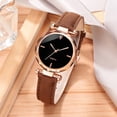 thumbnail image 3 of Reloj casual de mujer de tendencia de moda de estilo coreano, reloj de cinturón simple, reloj de cuarzo, pulsera, traje para mujer, 3 of 6