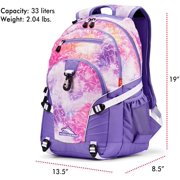 High Sierra Loop Backpack Unicorn Clouds/Lavender/White