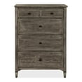 thumbnail image 3 of Furniture of America Memora Adult Transitional 4-Drawer Vertical Dresser, Wire-Brushed Warm Gray, 3 of 5