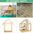 thumbnail image 6 of Uxcell 10-Pack Wood Square Dowel Rods, 13/64 x 12 Inch Unfinished Wooden Square Dowel Rod, Hardwood Sticks for Crafts, 6 of 7