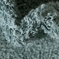 thumbnail image 7 of Unique Loom Solid Shag Collection Area Rug (7' 10" Square Light Slate Blue), 7 of 7