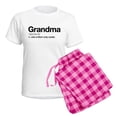 thumbnail image 5 of CafePress - Grandma Definition Women's Light Pajamas - Women's Short Sleeve Print T-Shirt and Pants Light Cotton Pajama Set, 5 of 7