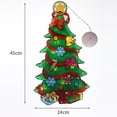 thumbnail image 2 of Decoración de Navidad Ventana iluminada Decoración colgante Luces de Navidad LED con gancho de ventosa 3 pilas Aaa para fiesta de Navidad Showcase Show - Árbol de Navidad 45x24cm Kuyhfg Bienvenido a Kuyhfg, 2 of 2