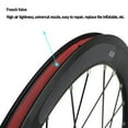 thumbnail image 3 of Cycle Front Rear Wheel Assembly, 20 Inch Double Layer Rim Aluminum Alloy Folding Cycle Wheelset  for Repairing, 3 of 7