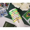 thumbnail image 2 of Set de pulseras Poasrelax de 7 piezas Brasil Fútbol 2026, 2 of 5