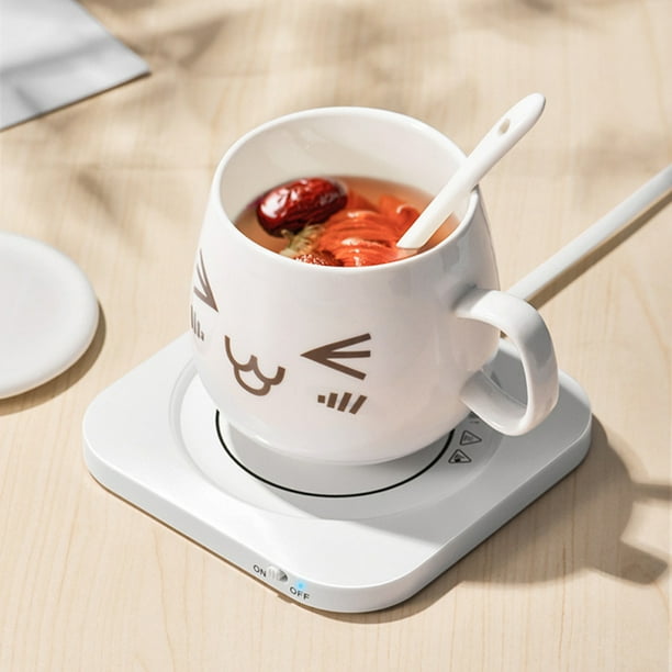 Coffee Mug Warmer USB Heated Pad Intelligent Electric Heating Office