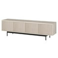 thumbnail image 7 of Pemberly Row Transitional 70" Alder White MDF/PVC/Metal TV Stand, 7 of 7