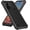 Black, variant on PT for Cloud Mobile Stratus C8 Prime MC8B654B Tough Hybrid Phone Case Cover - Blue