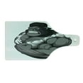 thumbnail image 2 of Cartoon Cutting Board, Image of Big Gorilla Like as Professional Athlete Bodybuilding Gym Animal, Tempered Glass Cutting and Serving Board, Wine Bottle Shape, Black White Grey, by Ambesonne, 2 of 5