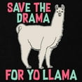 thumbnail image 2 of CafePress - Save The Drama For Yo Llama Maternity Dark T Shirt - Maternity Dark T-Shirt, 2 of 3