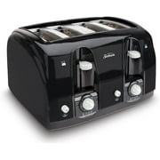 Wide Slot 4-Slice Toaster, Black (003911-100-000)