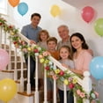 thumbnail image 6 of 75ft Easter Garland Decoration with Easter Eggs, Artificial Hanging Floral Garland for Indoor Home Fireplace Holiday Party by Wzzjkit, 6 of 6