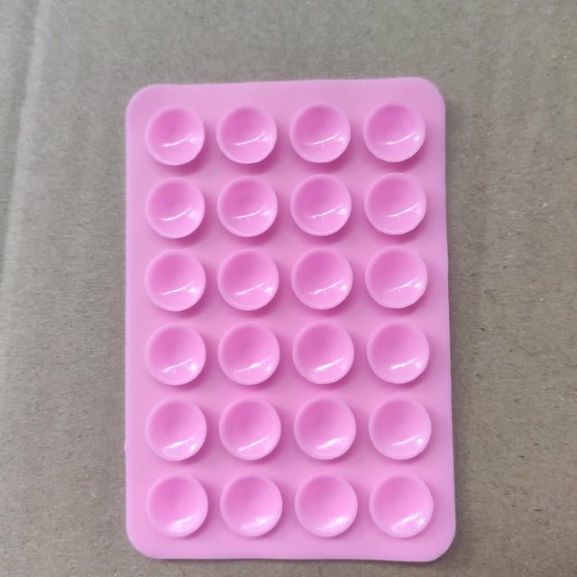 Ventosa de silicona cuadrada/curva para teléfonos móviles, ventosa universal para fundas de cuero para tabletas