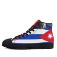 thumbnail image 3 of Cuba America High Top Canvas Shoes Sneakers Black Size 11.5, 3 of 7