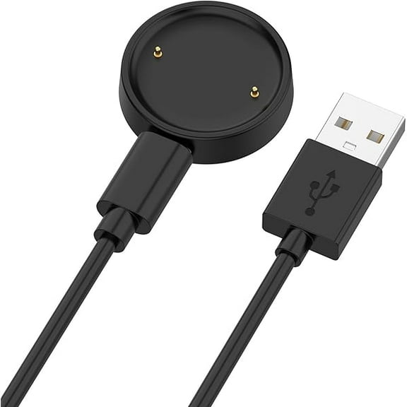 xixishop Charger for Amazfit Bip 6/Active 2, Replacement Charging Cable Cord for Amazfit Bip 6, Active 2 Smart Watch (3.3ft/1m)