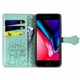 thumbnail image 3 of Funda Cartera FOXDOCK para iPhone 8 Plus/7 Plus , Flip PU con Relieve de Gatos y Perros, Tarjetero y Soporte, 3 of 6