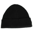 thumbnail image 2 of Lacoste Ribbed Wool Beanie - Black, 2 of 3
