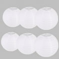 thumbnail image 5 of Nvzi-c Paper Lanterns Decorative, Hanging Paper Lanterns Lanterns Indoor Outdoor for Home Lamps，Party,Event Decoration（white，12pcs）, 5 of 5