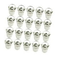 thumbnail image 4 of FVDPWYE 20Pcs Small Candy Buckets Cookie Barrel Party Favors with Handle Fashion Wedding Silvery, 4 of 9