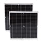 thumbnail image 2 of Módulo solar, 2 piezas 25 W Panel solar Módulo de cargador solar Panel solar construido para precisión, 2 of 12