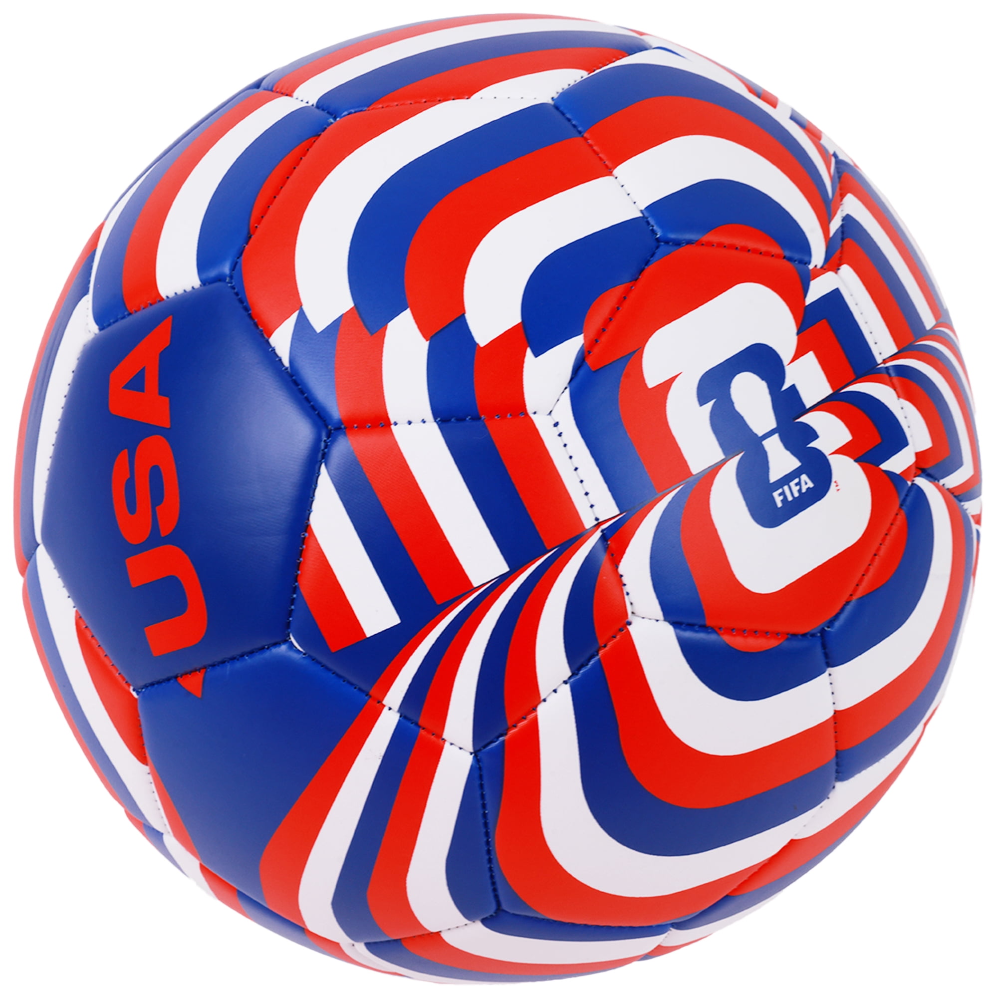 FIFA World Cup 2026 Machine Stitched Soccer Ball - Size 5 FIFA USA Amplified