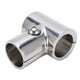 thumbnail image 1 of Conector de Tubo en T VOBOR de 90 °, 1 pulgada/25,4mm ID, Accesorios de pasamanos de Barco de Acero Inoxidable, Accesorio de pasamanos, 1 of 5