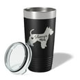 thumbnail image 2 of Schnauzer Mom Tumbler Dog Travel Mug Gift Insulated Laser Engraved Coffee Cup 20 oz Black, 2 of 5