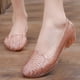 thumbnail image 2 of Amzcrzy Zapatos de mujer,Zapatos de mujer,Zapatillas de mujer, Sandalias de tacón plano de verano nuevas, suela suave, zapatos informales transparentes con cristales para exteriores. Sandalias Mujer, 2 of 5