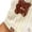 Beige, variant on MVRLSH Pajamas For Women Set Fall Winter Thickened Warm Flannel Set Coral Fleece Long Sleeve 2 Piece Cozy Sleepwear For Cold Nights White M-Xxl