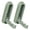 B, variant on 2pcs Foldable Towel Hook Space Saving Wall Mount Hook Elegant Wall Mounted Folding Hook for Bathroom Closet & Kitchen