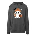 thumbnail image 6 of Kaprioy Halloween Sweatshirts for Women Ghost Pumpkin Sweater Cute Spooky Coffee Graphic Pullover Hoodies Fashion Clothing Grey, XL, 6 of 6